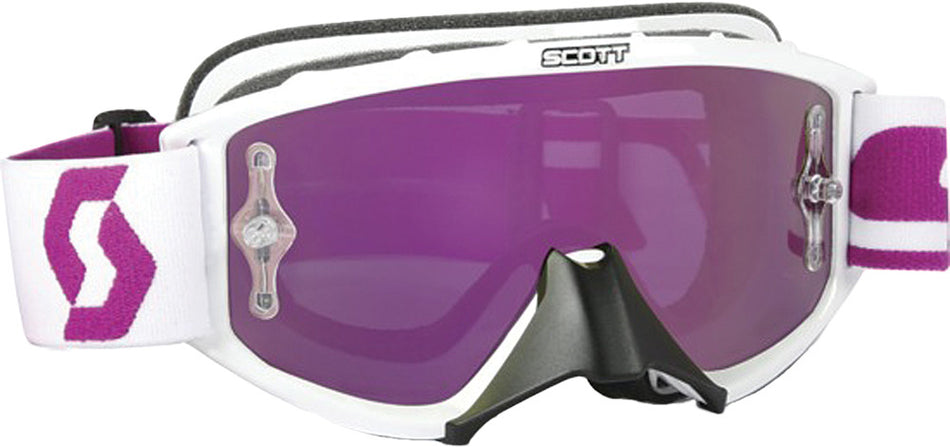 SCOTT 89si Pro Youth Goggle White/Purple W/Purple Lens 219810-2320281
