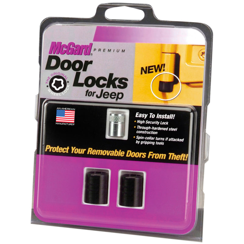 McGard 97-06 Jeep Wangler TJ / Unlimited LJ 2-Door Lock Set - (2 Locks) 76058