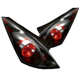 Spyder Nissan 350Z 03-05 Euro Style Tail Lights Black ALT-YD-N350Z02-BK 5006684