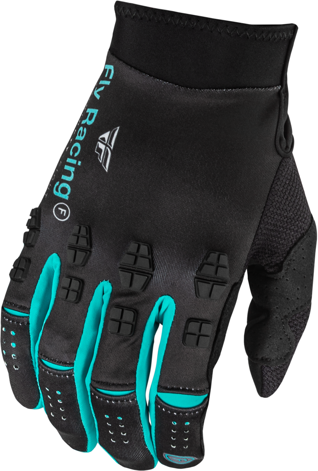 FLY RACING Evolution Dst Se Strobe Gloves Black/Electric Blue 2x 377-1142X