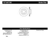 StopTech Slotted & Drilled Sport Brake Rotor 127.44174R