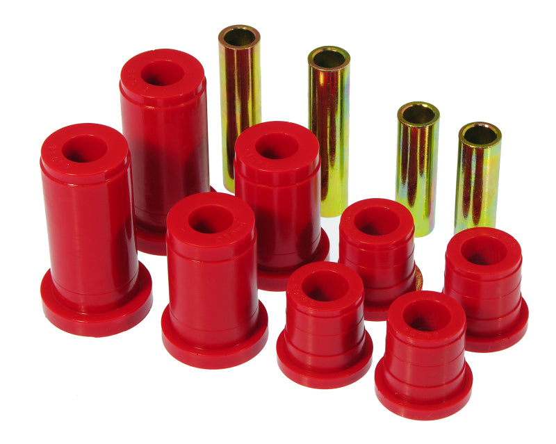 Prothane 88-98 Chevy K10/20/30 4WD PU Control Arm Bushings - Red 7-206