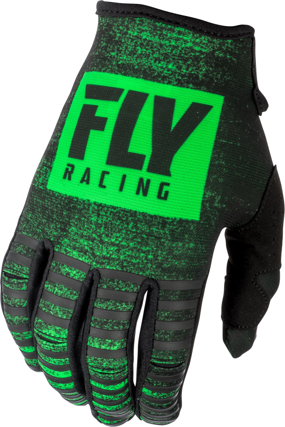 FLY RACING Kinetic Noiz Gloves Neon Green/Black Sz 04 372-51504