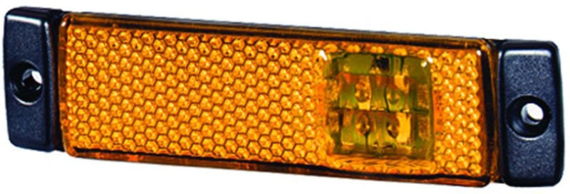 Hella 8645 Series 12V Amber Side Marker Lamp LA008645011