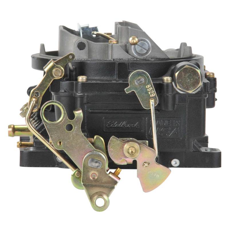 Carburador Edelbrock AVS2 Serie 650 CFM Estrangulador manual con recubrimiento de polvo negro (sin EGR)