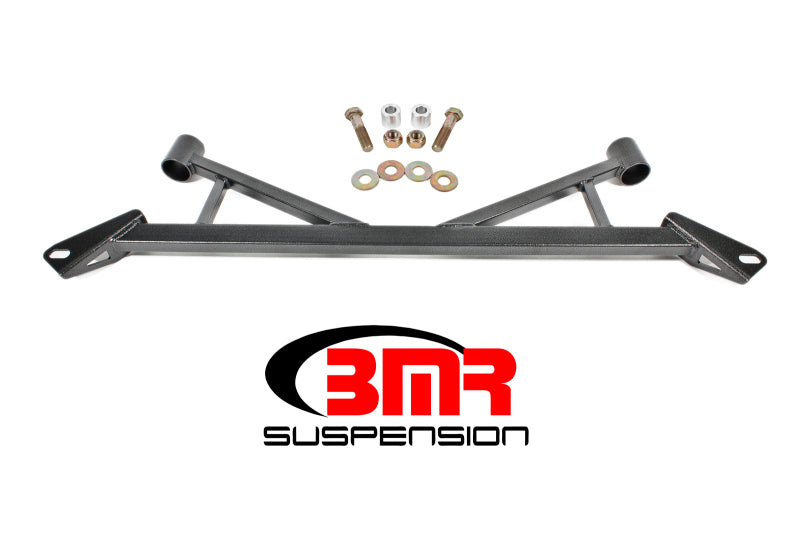 BMR 15-17 S550 Mustang Front 4-Point Subframe Chassis Brace - Black Hammertone CB006H