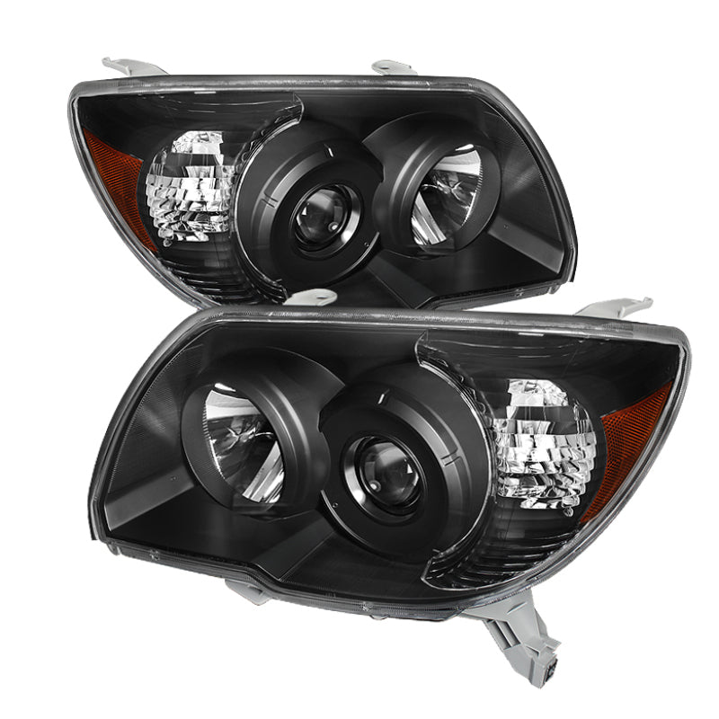 Xtune Toyota 4Runner 06-09 Crystal Headlights Black HD-JH-T4R06-AM-BK 9023378