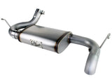 aFe MACHForce XP 07-17 Jeep Wrangler V6-3.6/3.8L 409 SS 2.5in Axle-Back Exhaust 49-46219