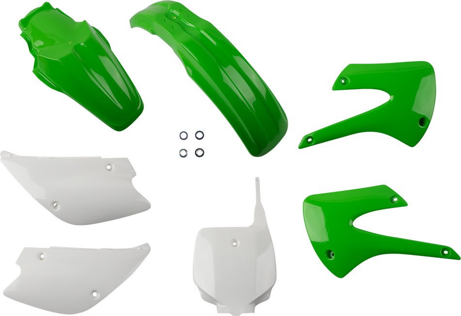 UFO Replacement Body Kit - OEM Green/White KAKIT207-999