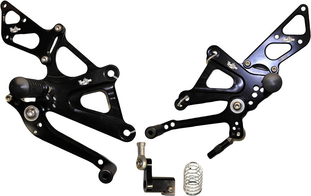 VOODOO Billet Rear Set Black VRD1323