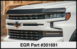 EGR 2019 Chevy 1500 Super Guard Hood Guard - Dark Smoke 301691