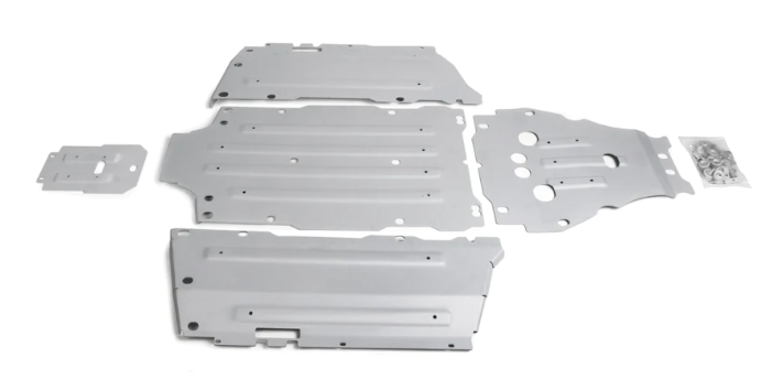 RIVAL POWERSPORTS USA Central Skid Plate Alloy 2444.7485.1