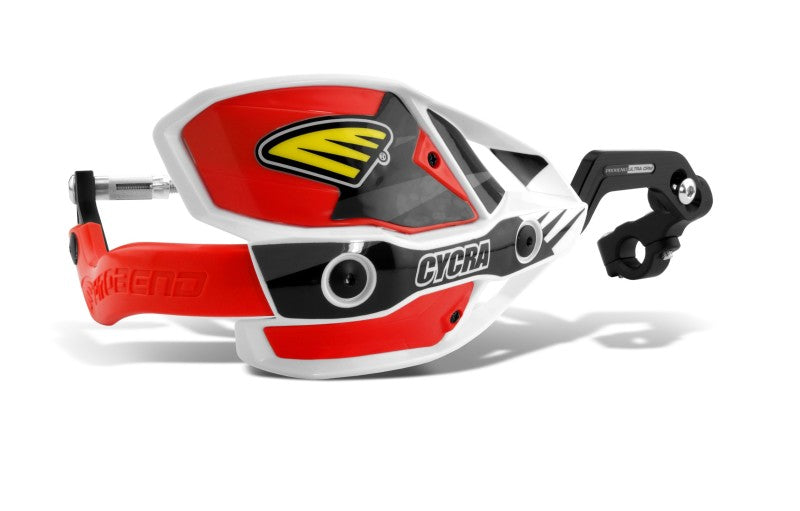 Cycra CRM Ultra 7/8 in. Clamp w/White Shield/Red Cover