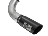 aFe LARGE Bore HD DPF-Back SS Exhaust w/ Black Tip 2016 Nissan Titan XD V8-5.0L (td) 49-46113-B