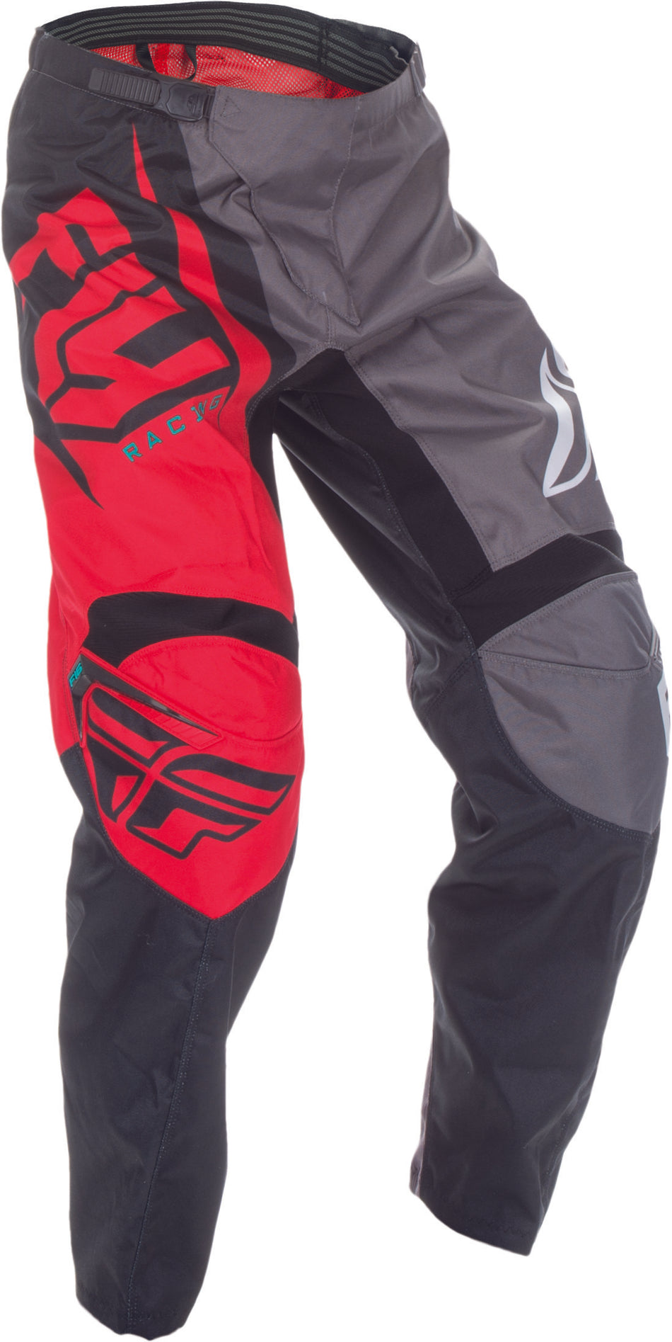 FLY RACING F-16 Pant Red/Black/Grey Sz 18 370-93218
