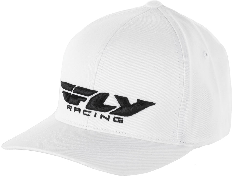 FLY RACING Fly Podium Hat White Lg/Xl 351-0384L