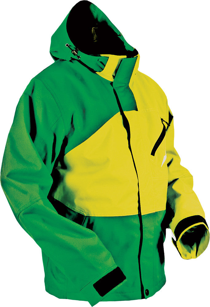 HMK Hustler 2 Jacket Green/Yellow Xs HM7JHUS2GYXL