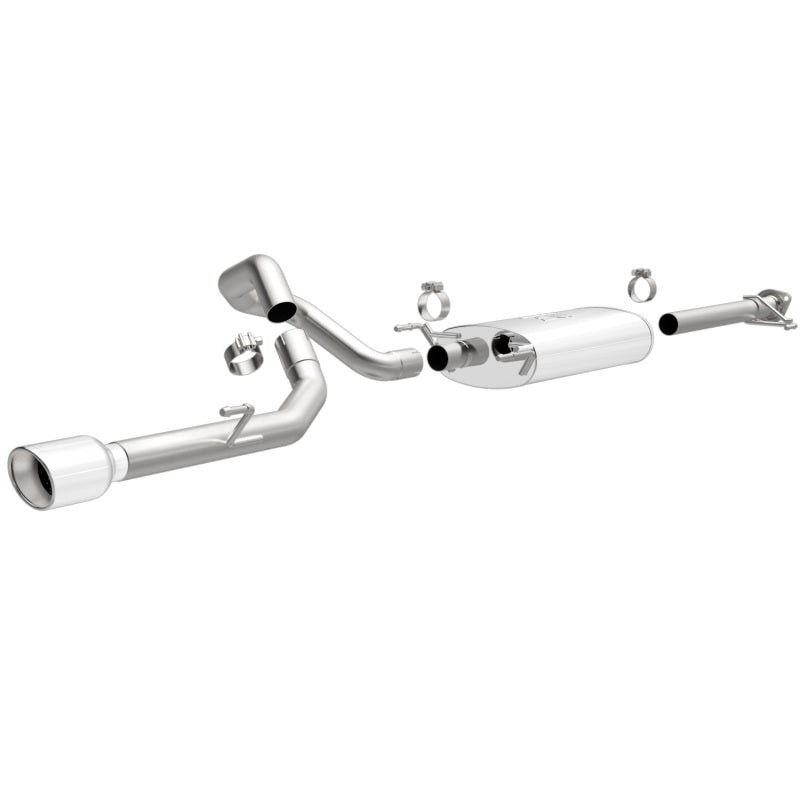 MagnaFlow 12-14 Toyota 4Runner V6 4.0L Single Straight P/S Rear Exit SS Cat Back Performance Exhaust 15145