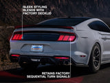 Raxiom 15-22 Ford Mustang Profile LED Tail Lights - Gloss Black Housing (Smoked Lens) 402183