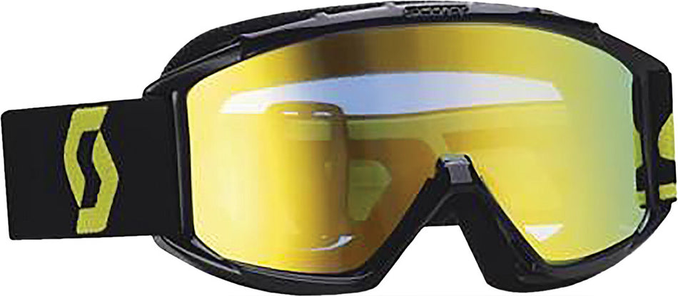 SCOTT 89si Pro Youth Goggle Black/Green W/Yellow Lens 219810-1043289