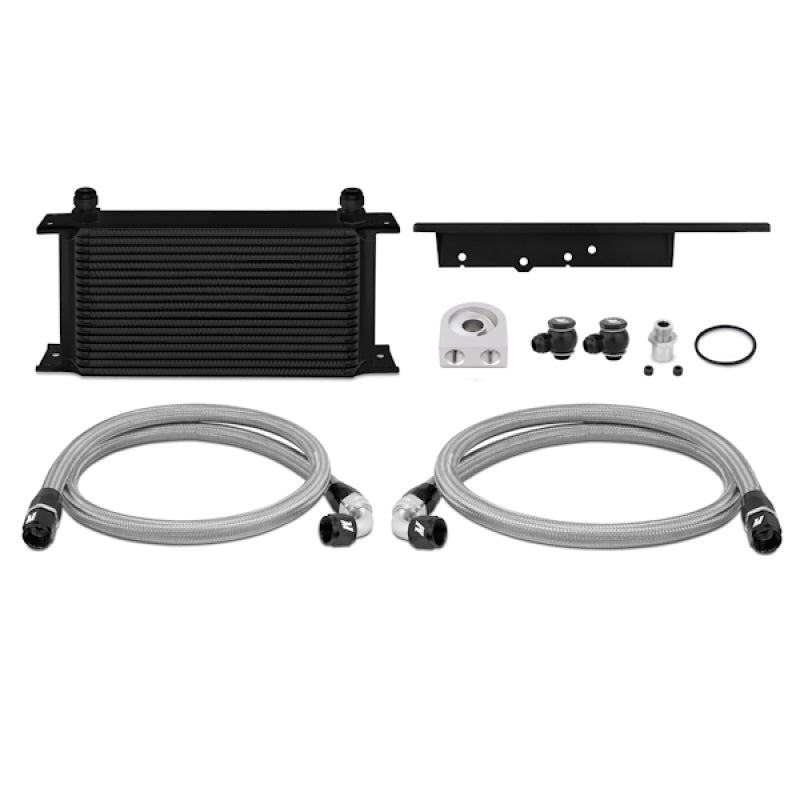 Mishimoto 03-09 Nissan 350Z / 03-07 Infiniti G35 (Coupe Only) Oil Cooler Kit - Black MMOC-350Z-03BK