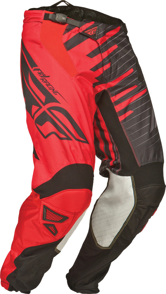 FLY RACING Kinetic Shock Pant Red/Black Sz 28s 367-43228S