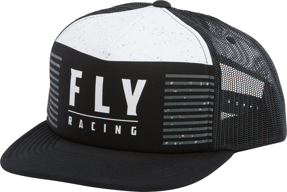 FLY RACING Fly Hydrogen Hat Black/White Black/White 351-0955