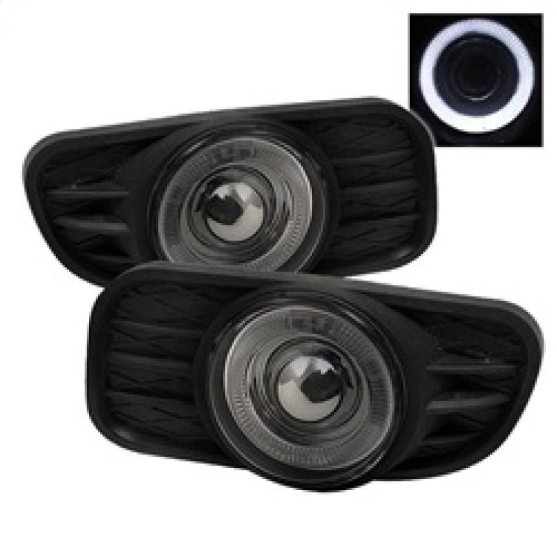 Spyder Jeep Grand Cherokee 99-04 Halo Projector Fog Lights w/Switch Smoke FL-P-JGC99-HL-SM 5021502