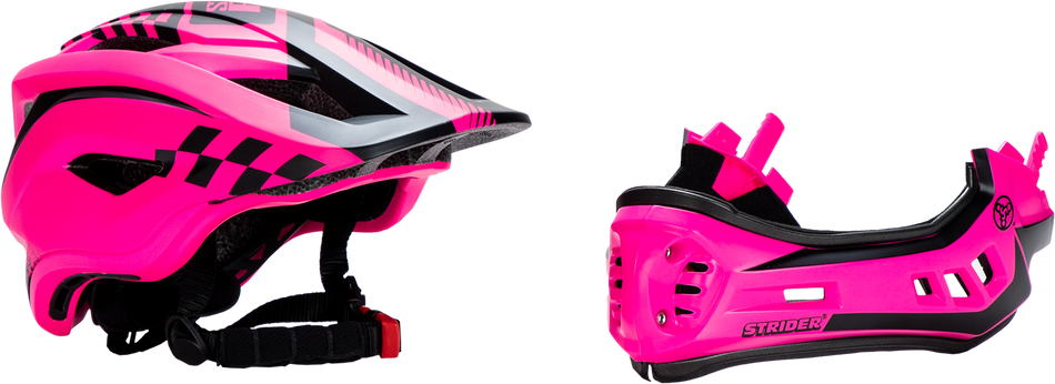 STRIDER ST-R Full Face Helmet - Pink - Medium AHELMET-FFPK-MD