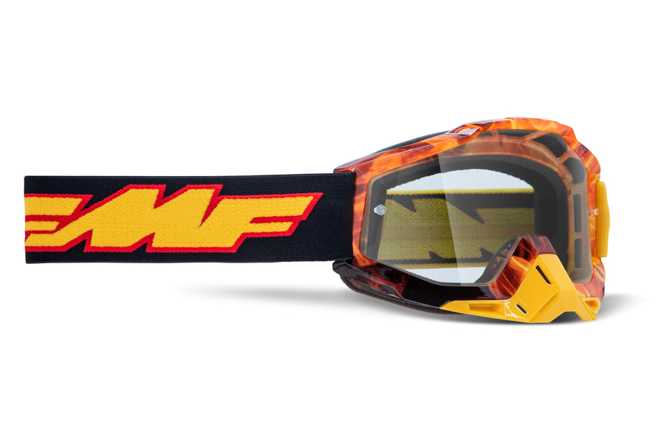 FMF VISION Powerbomb Youth Goggle Spark Clear Lens F-50047-00004