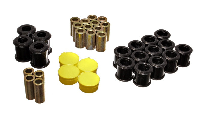 Energy Suspension 89-94 Nissan 240SX (S13) Black Rear Control Arm Bushing Set 7.3115G