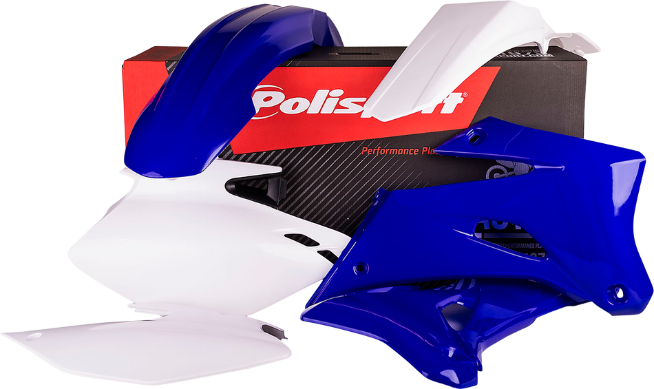 Kit de carrocería estándar POLISPORT - '13 - '14 OEM azul/blanco - WR 250F 90531 