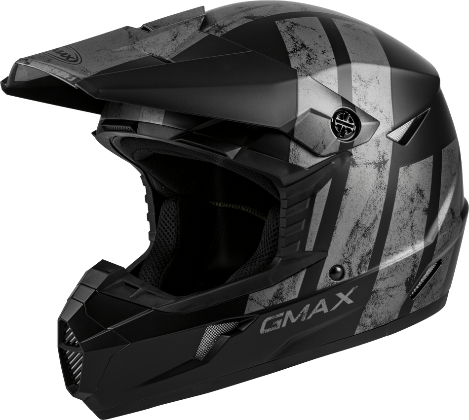 GMAX Mx-46 Off-Road Dominant Helmet Matte Black/Grey 2x G3464508