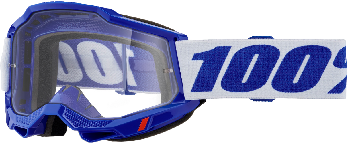 100% Accuri 2 Goggle Blue Clear Lens 50013-00039