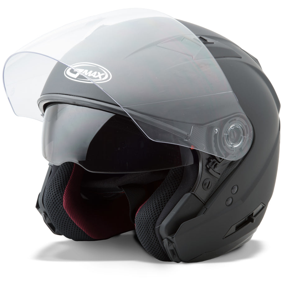 GMAX Of-77 Open-Face Helmet Matte Black Lg G3770076