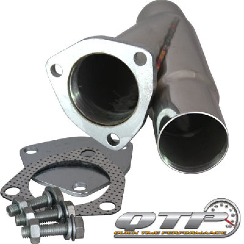 QTP 2.25in Weld-On QTEC Exhaust Cutout Y-Pipe 10225