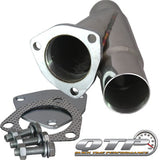 QTP 2.25in Weld-On QTEC Exhaust Cutout Y-Pipe 10225