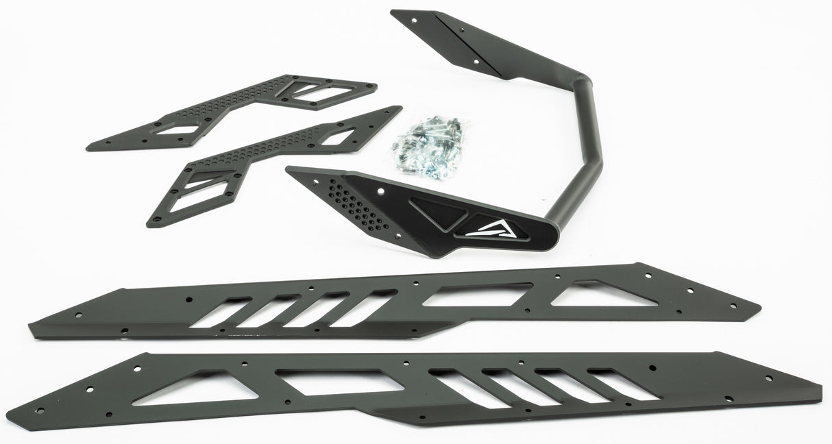 SPG Bumper Rear S-D Gen 4 Amt 165 Track Flat Black D-SDRB465-AMT-FBK