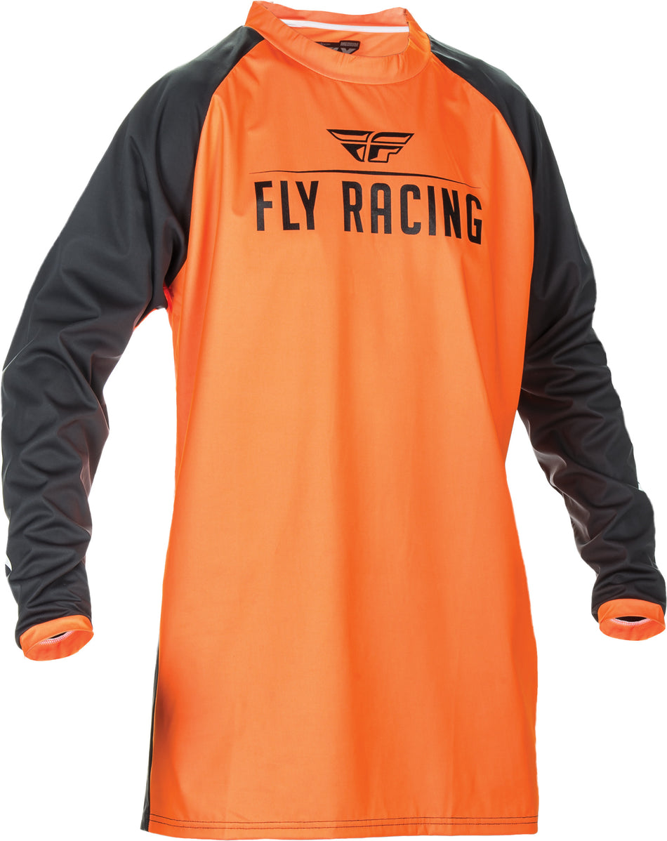 FLY RACING Windproof Jersey Flourescent Orange/Black Sm 370-807S