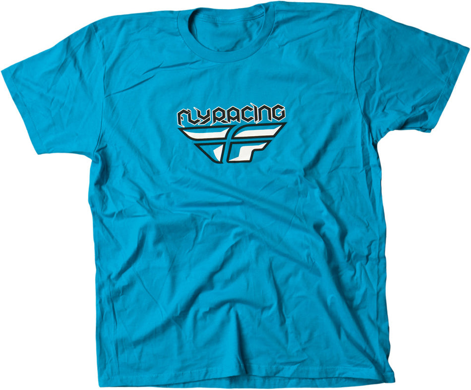 FLY RACING F-Wing Tee Turquoise M 352-0218M