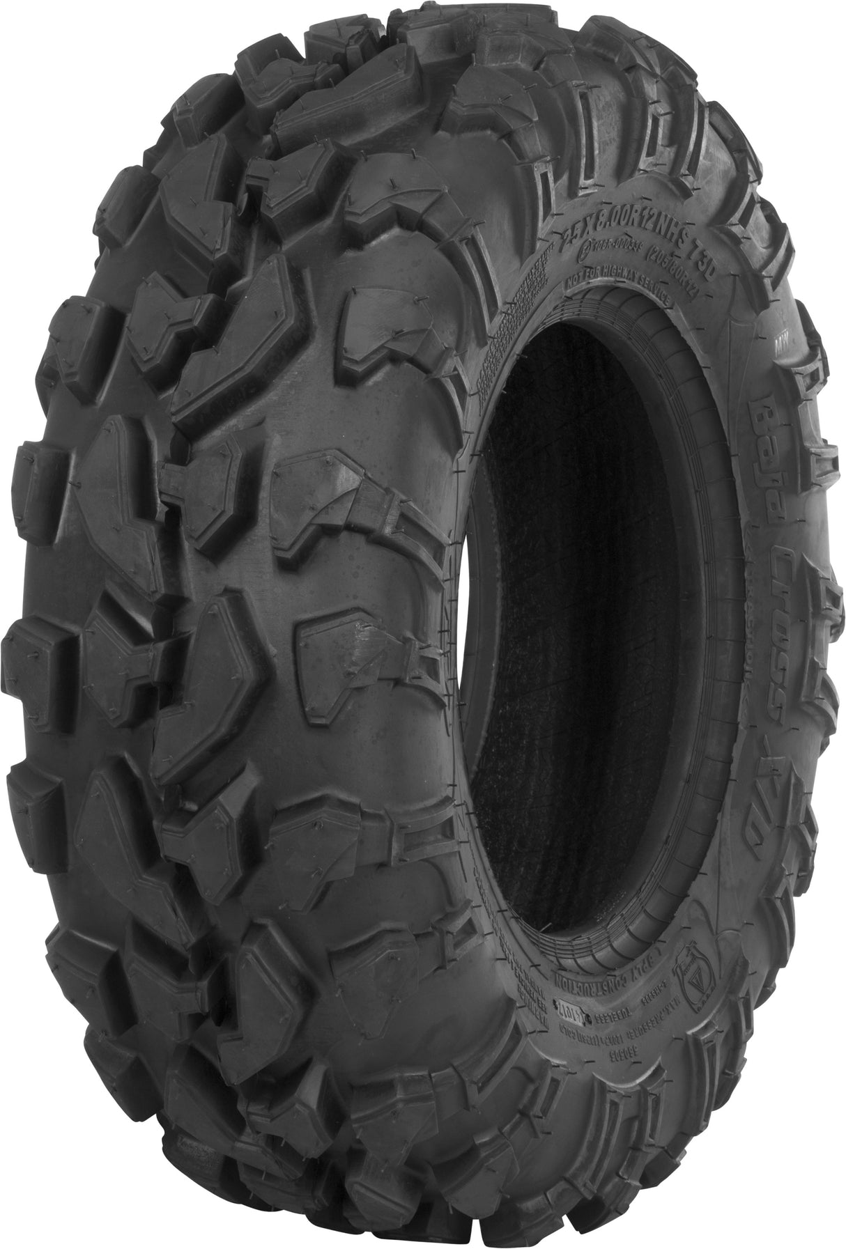 ITP Tire Bajacross Front 25x8r12 Lr-805lbs Radial 560505