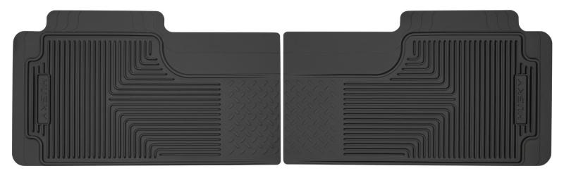 Husky Liners 80-12 Ford F-150/00-05 Ford Excursion Heavy Duty Black 2nd Row Floor Mats 52011