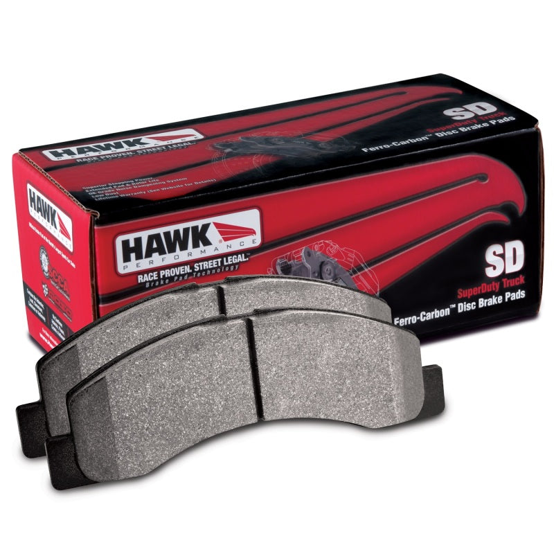 Hawk Chevy/GMC Express/Silverado/Savana/Sierra 15/25/35/4500 SuperDuty Rear Street Brake Pads KHB705P.776