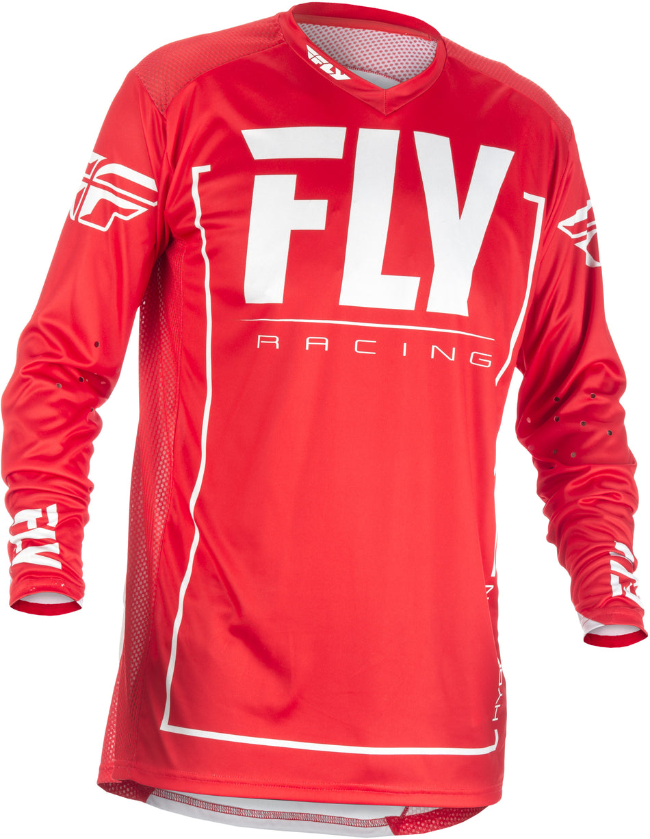 FLY RACING Lite Hydrogen Jersey Red/Grey S 371-722S