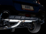 AWE Subaru BRZ/ Toyota GR86/ Toyota 86 Touring Edition Cat-Back Exhaust- Diamond Black Tips 3015-33486