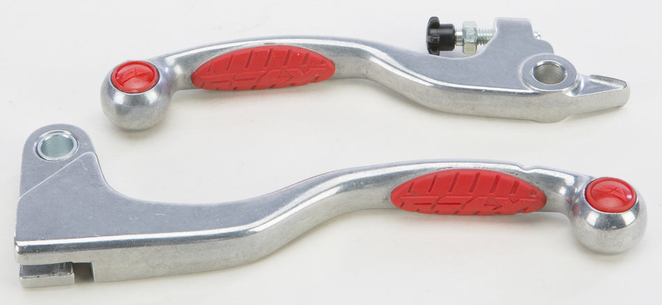 FLY RACING Grip Lever Set Red 201-004-FLY