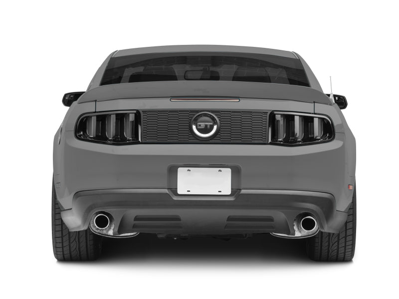 Raxiom 10-12 Ford Mustang Vector V2 LED Tail Lights - Gloss Black Housing (Clear Lens) 405839