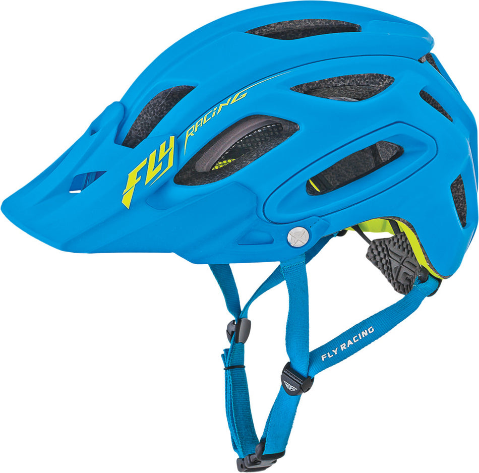 FLY RACING Freestone Helmet Matte Blue/Hi-Vis Xs/Sm 73-91811