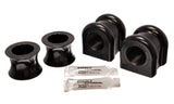 Energy Suspension 00-04 Dodge Dakota 4WD / 00-04 Durango 4WD Black 35mm Front Sway Bar Bushing Set 5.5168G