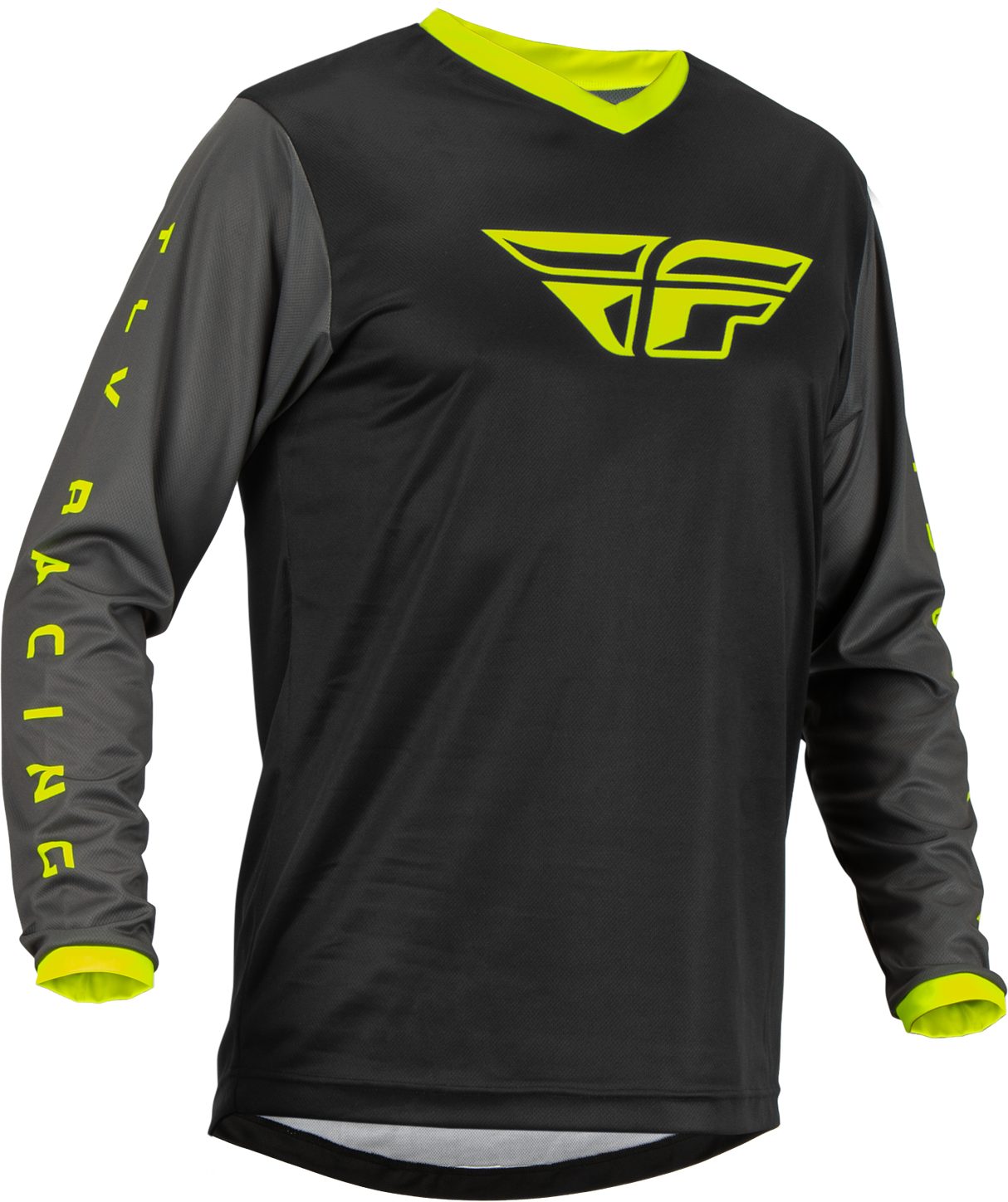 FLY RACING F-16 Jersey Black/Grey/Hi-Vis Xl 376-920X